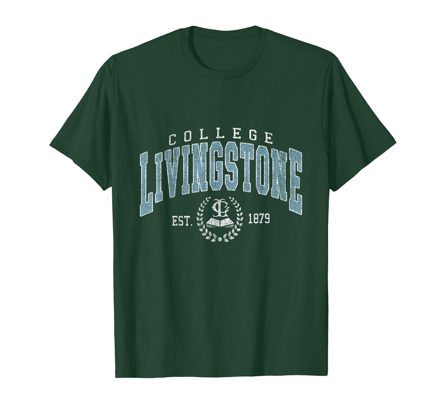 Livingstone Arch Athletic Vintage Sports Tee Men Women T-Shirt