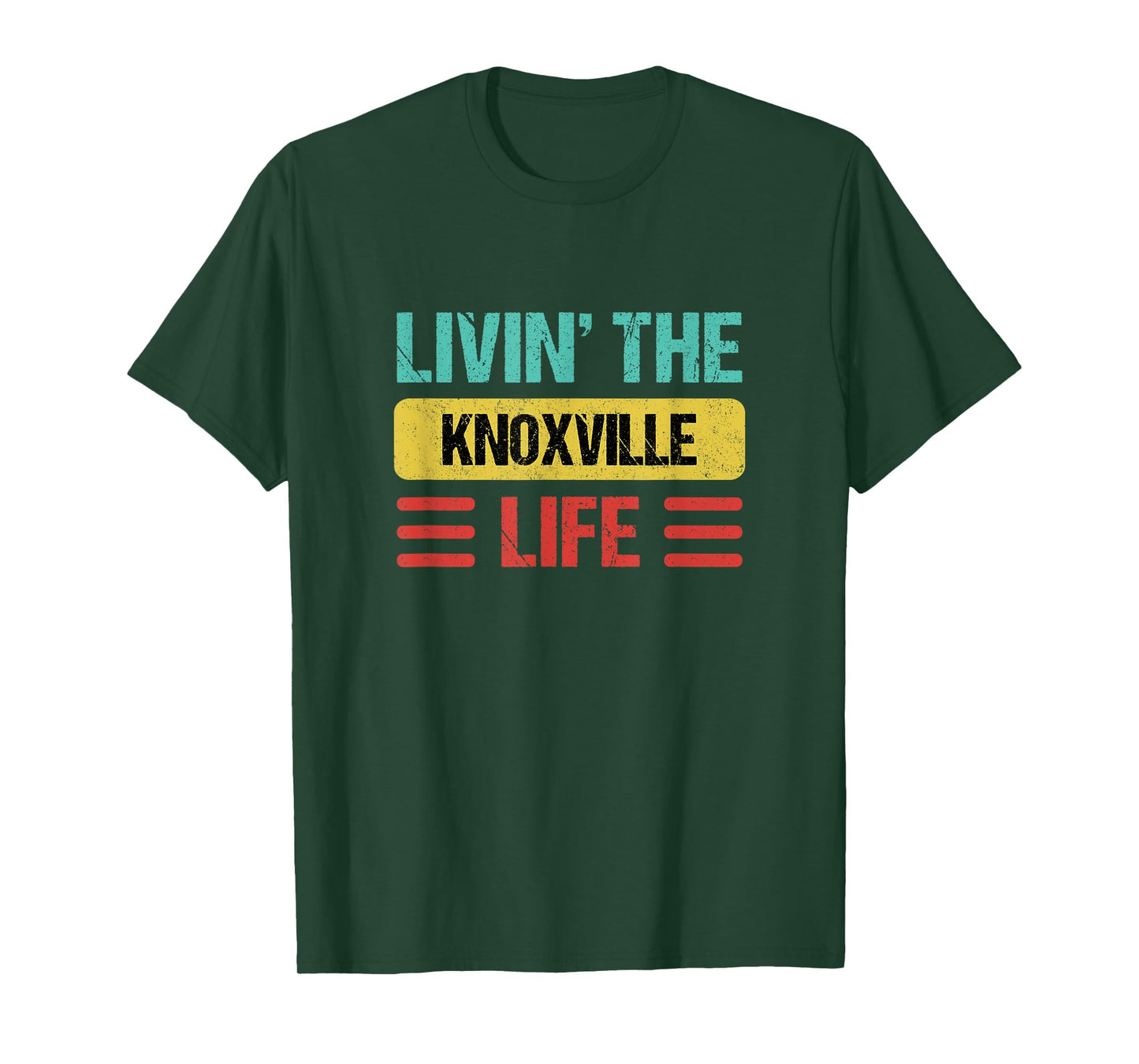 Knoxville Tennessee Shirts & Gifts Knoxville T-Shirt - Unisex-Adults, Unisex-Kids - Black - Small - Short Sleeve - Cotton, Cotton Blend - Modern Lightweight - Crew Neck - Straight - Imported