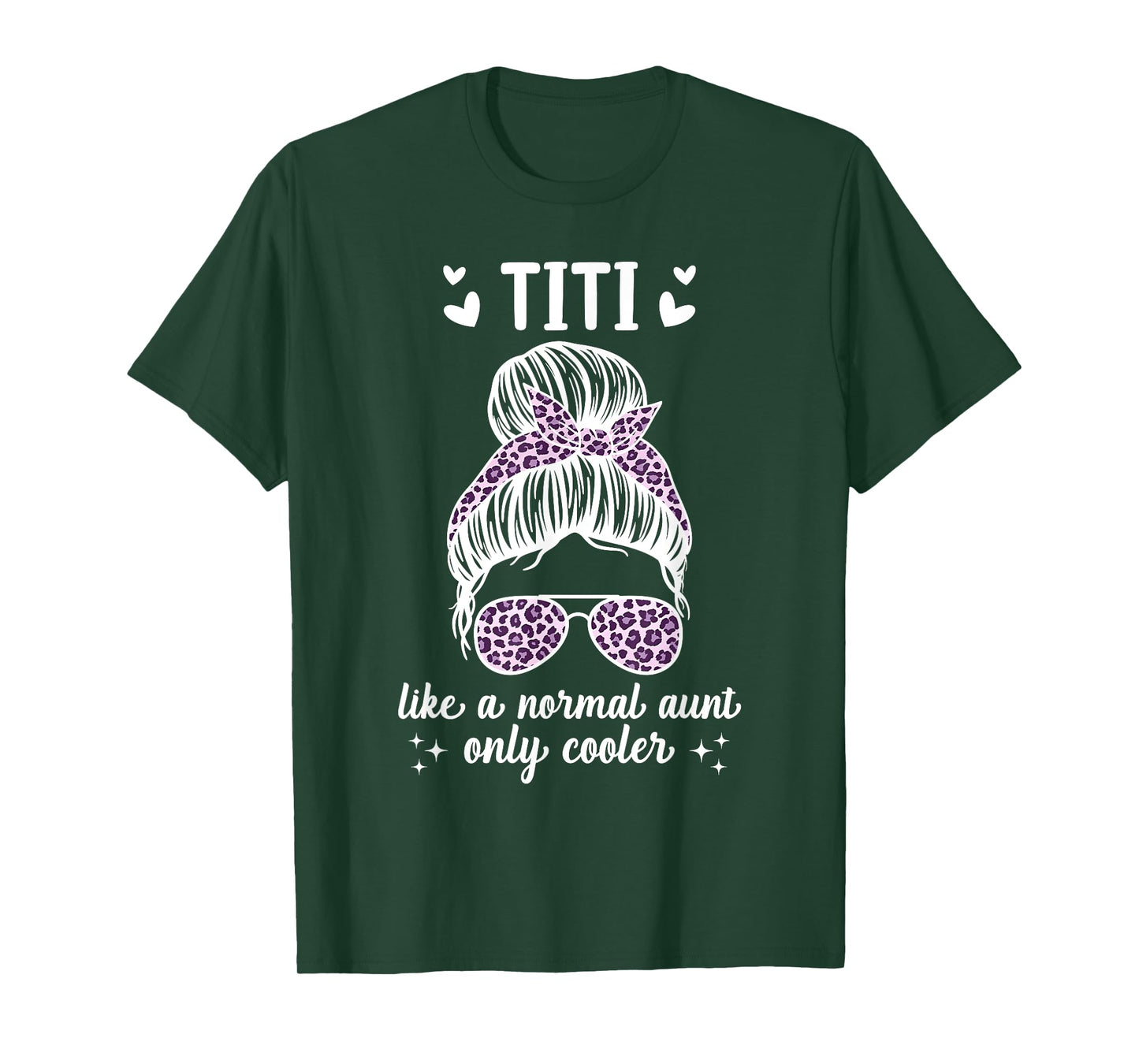 Funny Titi Aunt For Mother's Day Co Tee T-Shirt - Black, Small - Female, Unisex-Adults - Short Sleeve, U-Neck - Casual, Spring