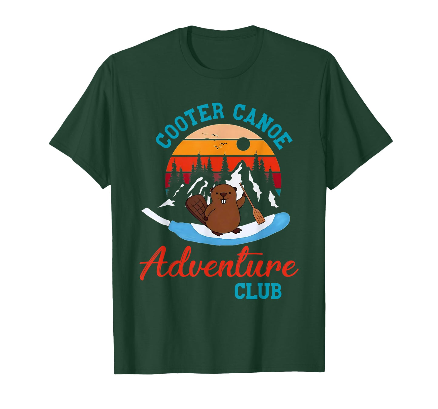 Cooter Canoe Adventures Club Funny Nurse Life Nursing Lovers T-Shirt