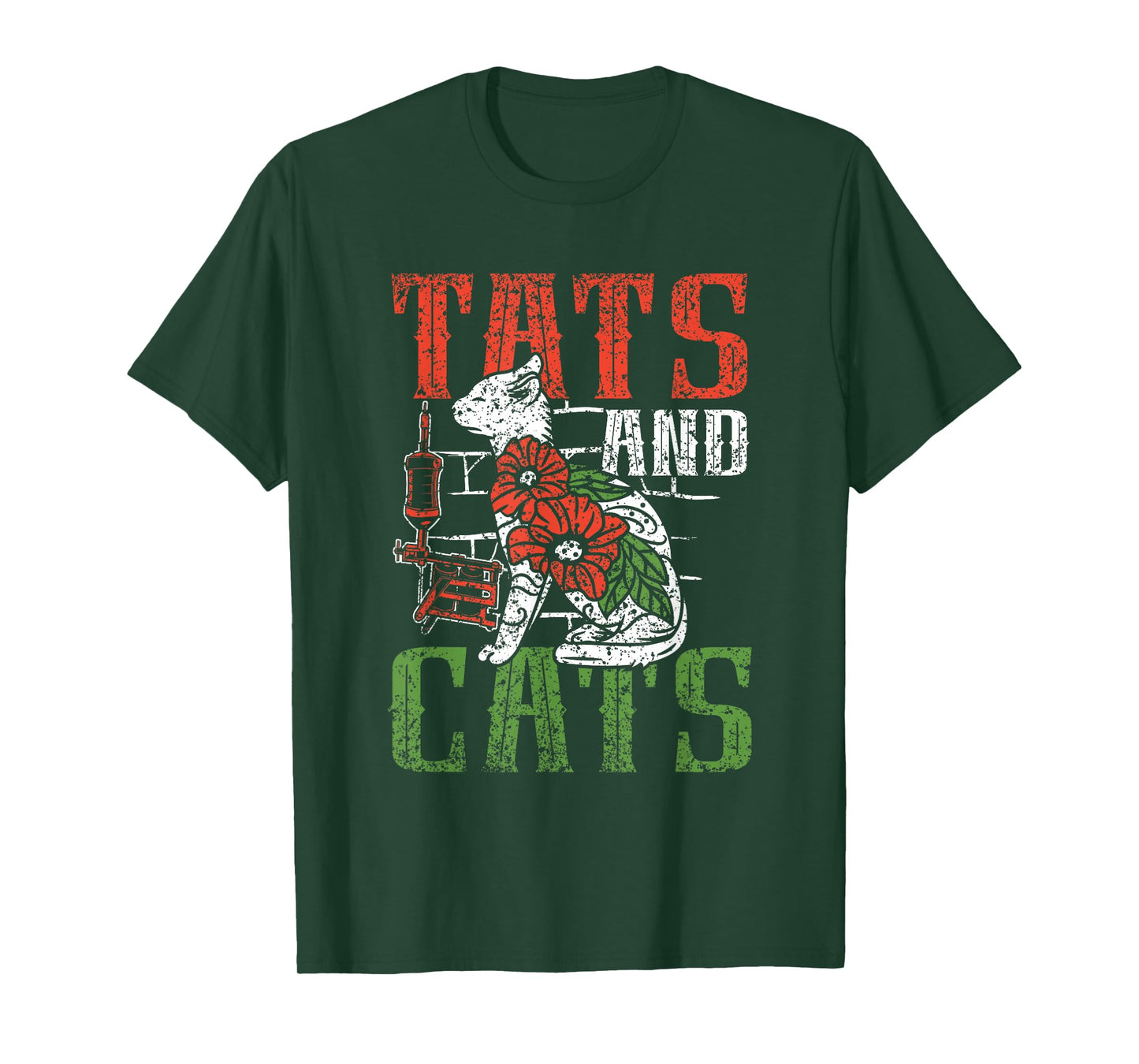 Tats And Cats Tattoo Studio Tattoo Tattoo Artist T-Shirt