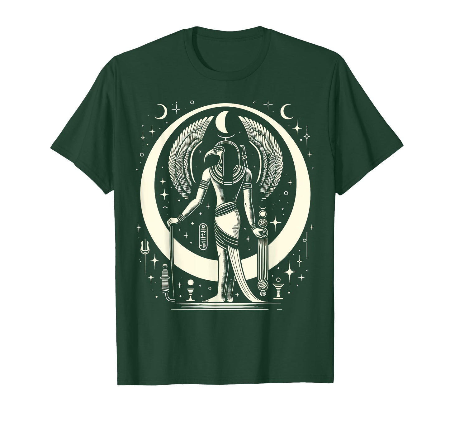 Thoth Egyptian Mythology Diety Ibis Ancient Egypt T-Shirt