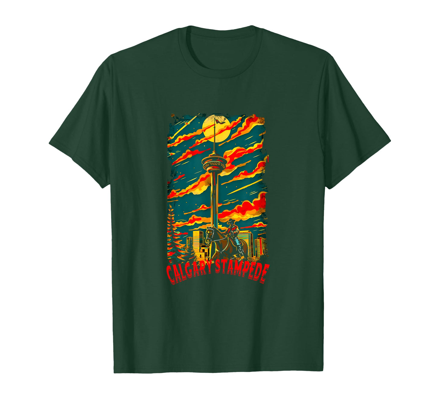 Calgary Stampede Old School Style T-Shirt