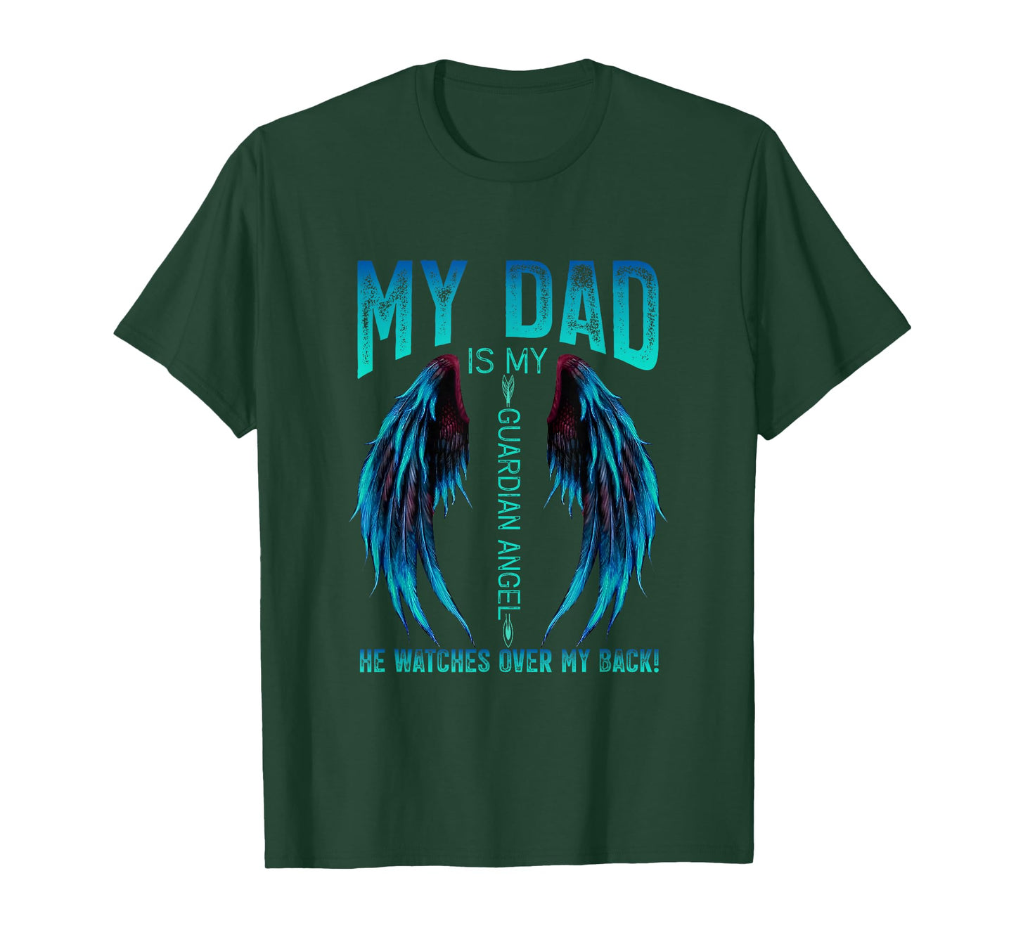For My Dad In Heaven Touching Tribute For Passed Away Dad T-Shirt