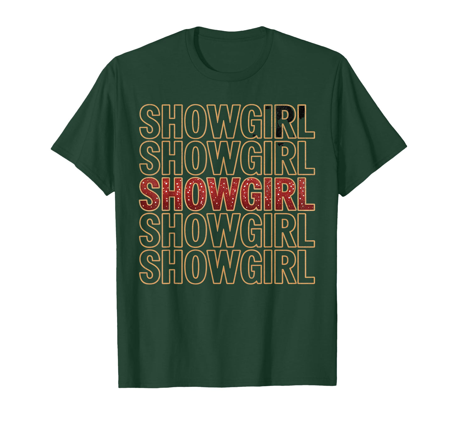 The Life of A Show Girl Showgirl Dance Enthusiast Vintage T-Shirt