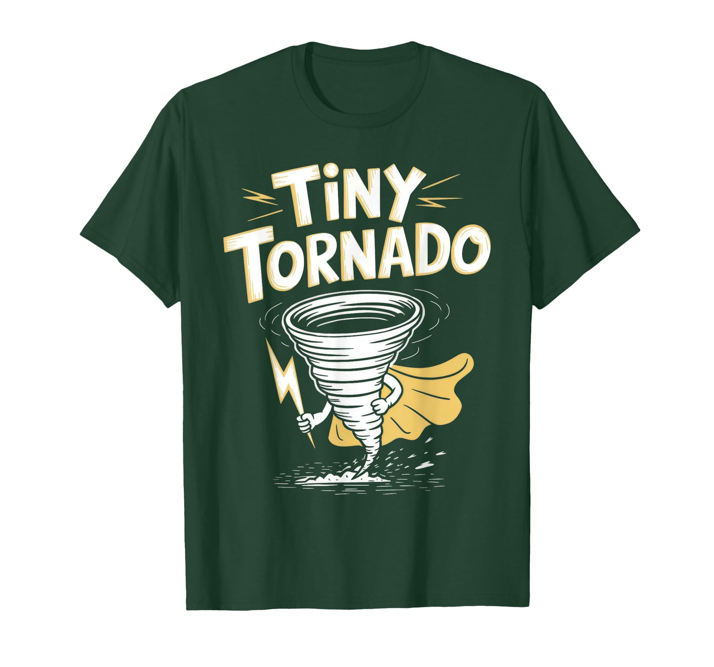 Tiny Tornado Toddler Funny Kids Chaos Crazy T-Shirt