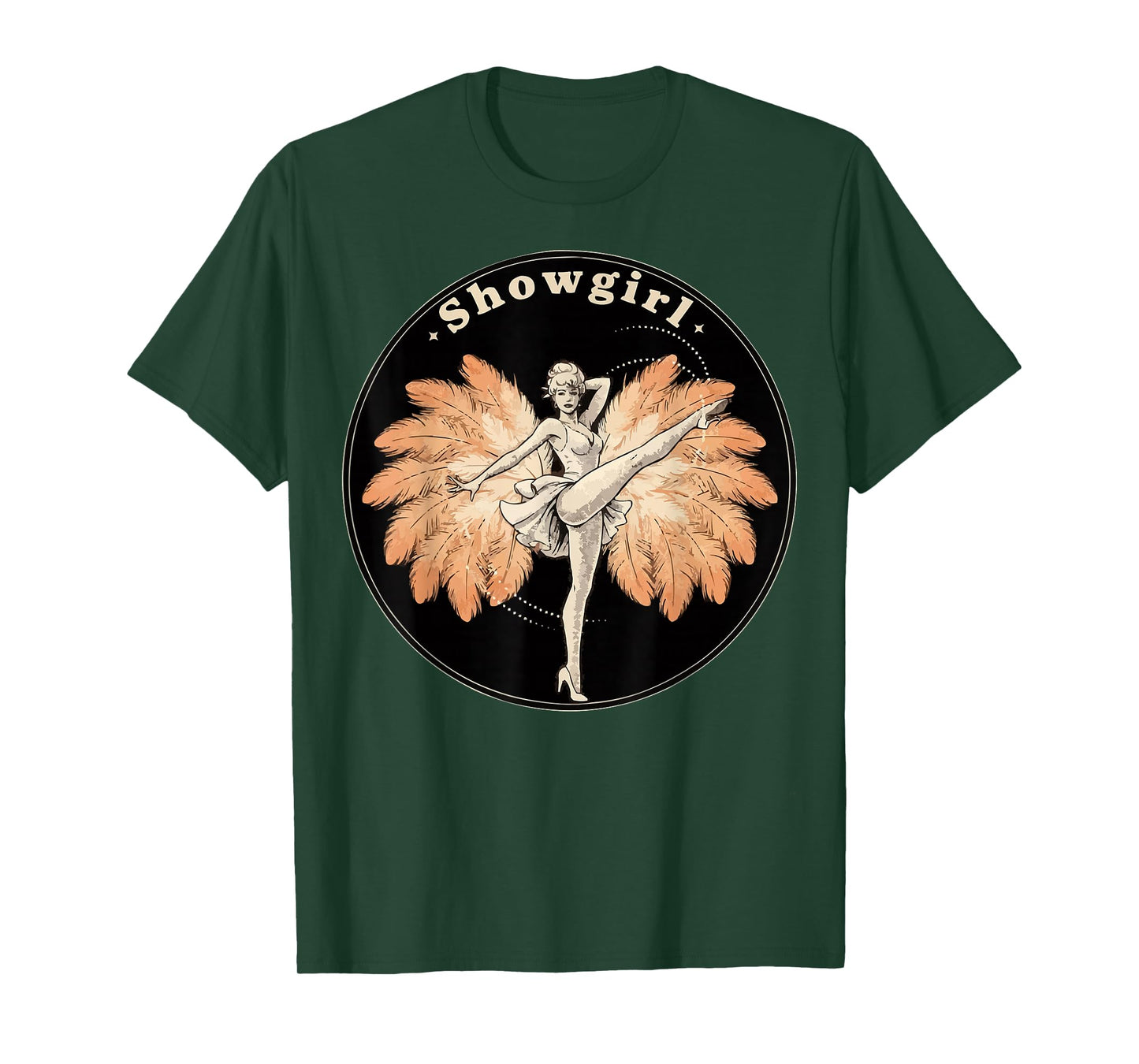 Showgirl Timeless Beauty Dance Motion T-Shirt