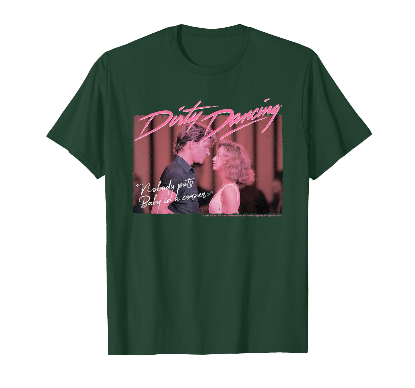 Dirty Dancing Nobody Puts Baby In A Corner Johnny & Frances T-Shirt