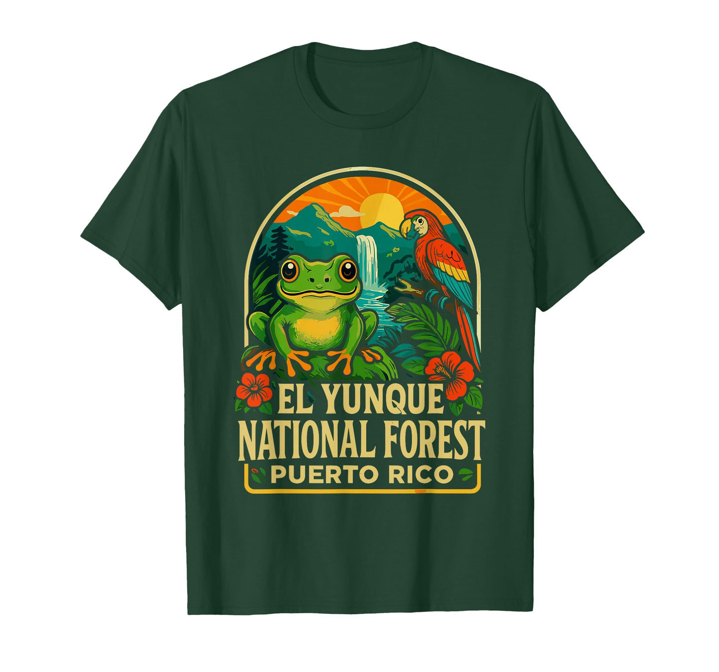 El Yunque National Forest Shirt Wildlife Puerto Rico T-Shirt