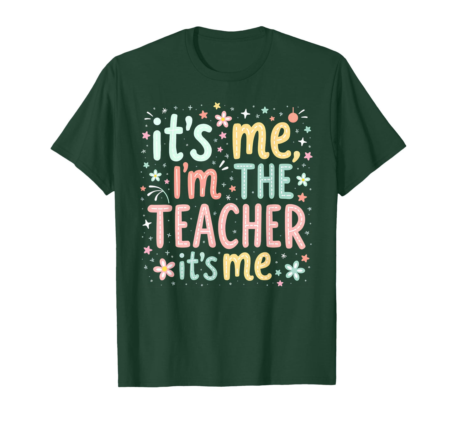 Hi Im The Teacher Its Me, Women Back to School Teacher T-Shirt
