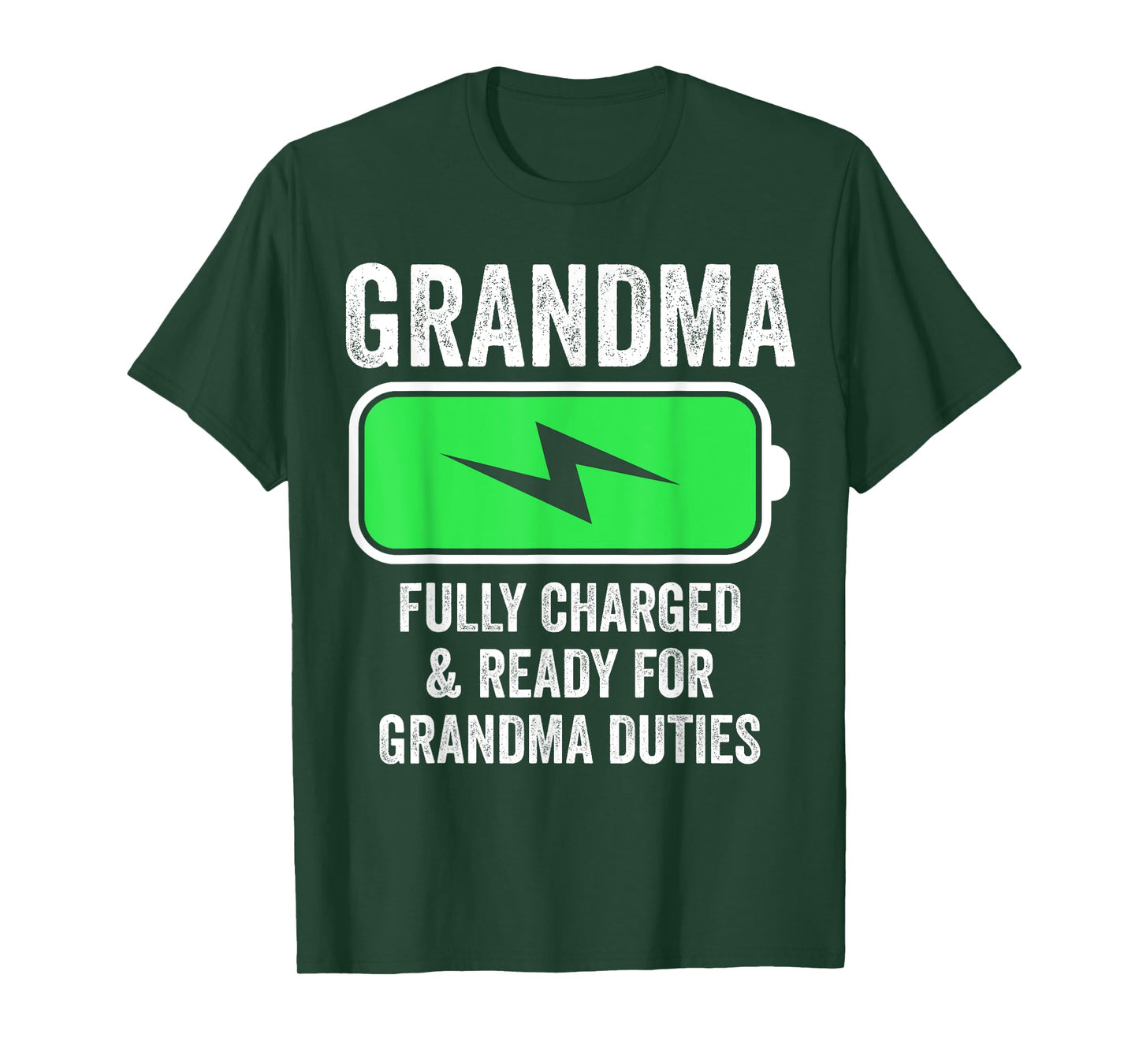 Funny grandma charged grandmother energetic granny joke T-Shirt