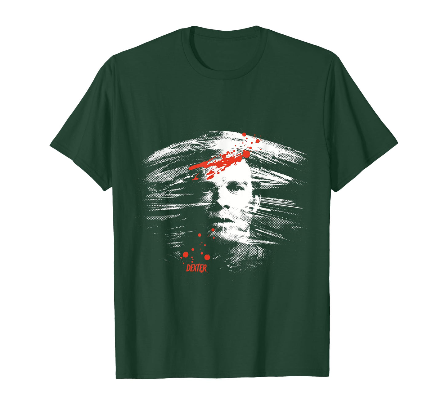 Official Dexter TV Show Plastic Sheets T-Shirt