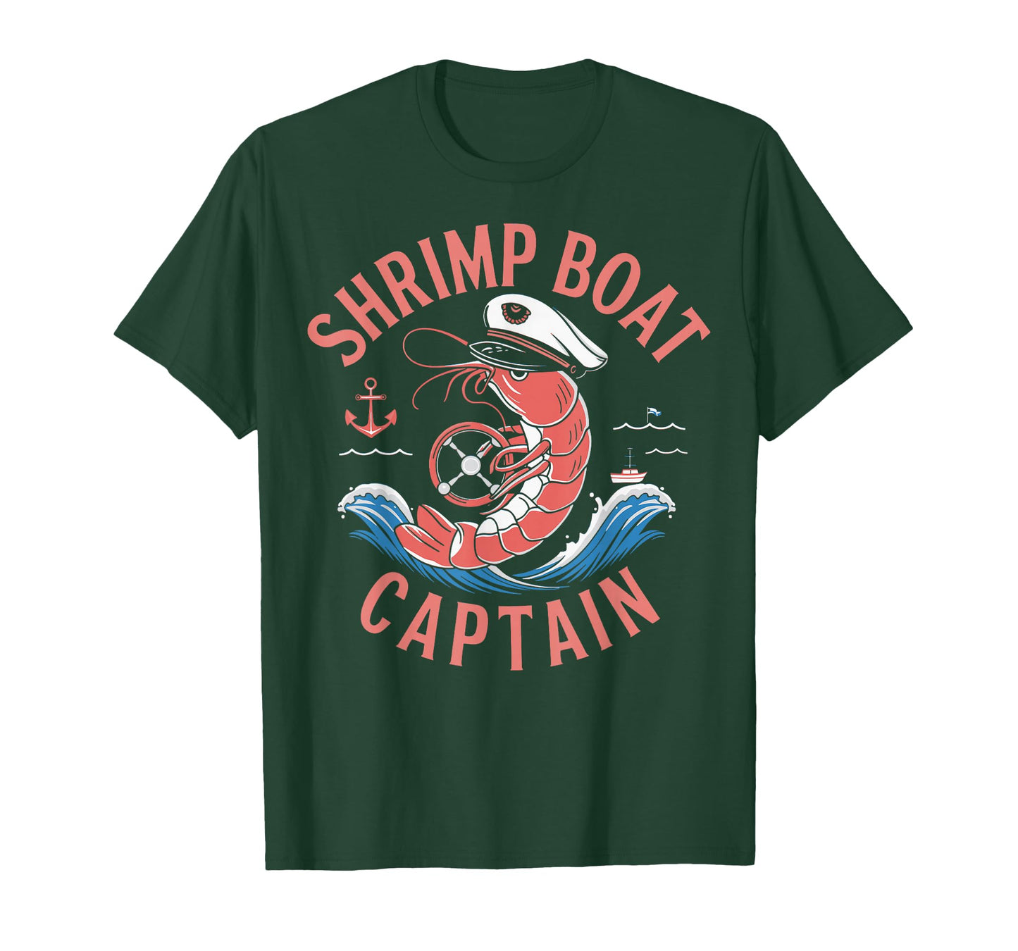 Shrimp Boat Captain Shrimping T-Shirt