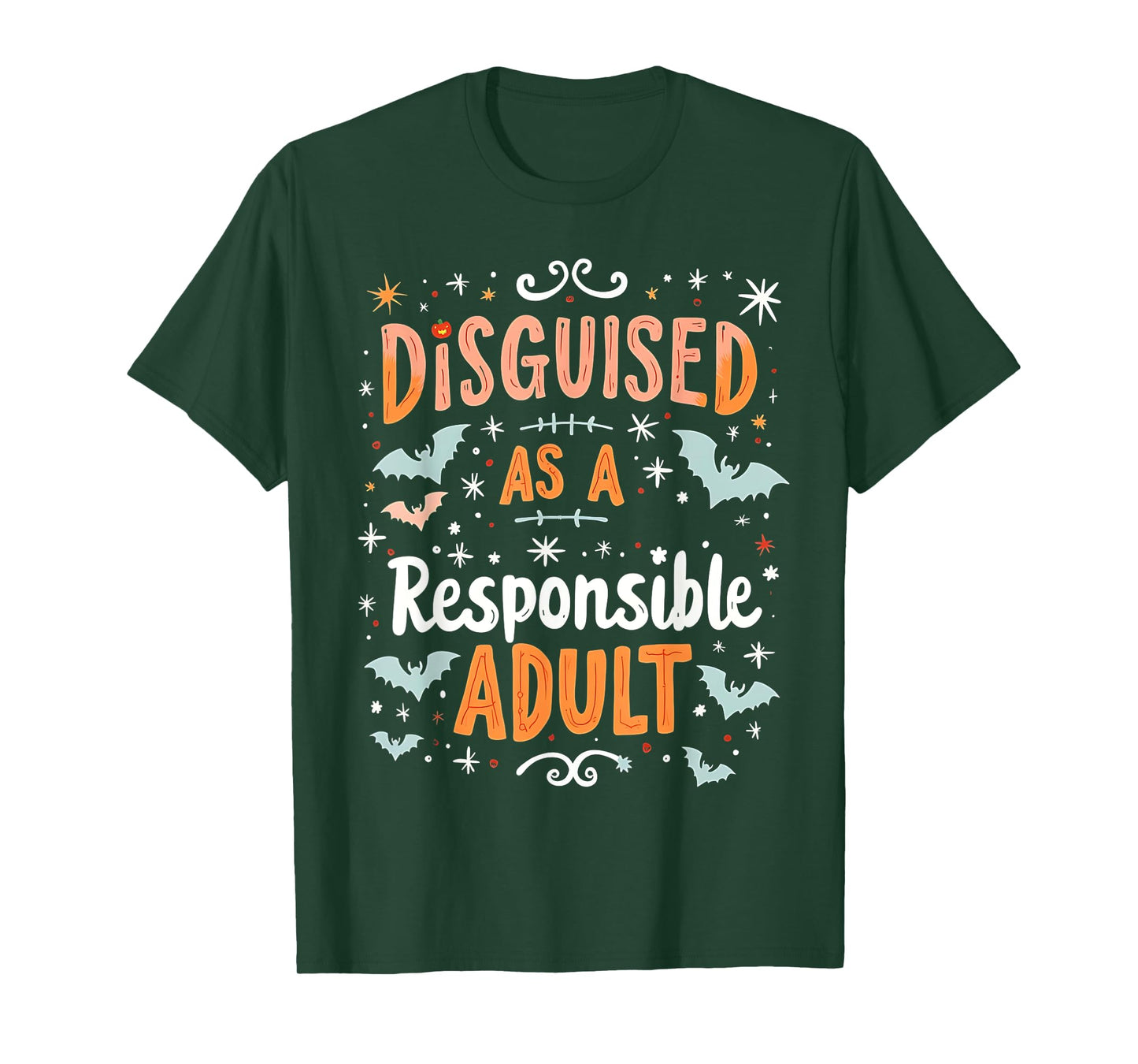 Funny Halloween Costume Disguised As A Responsible Adult T-Shirt
