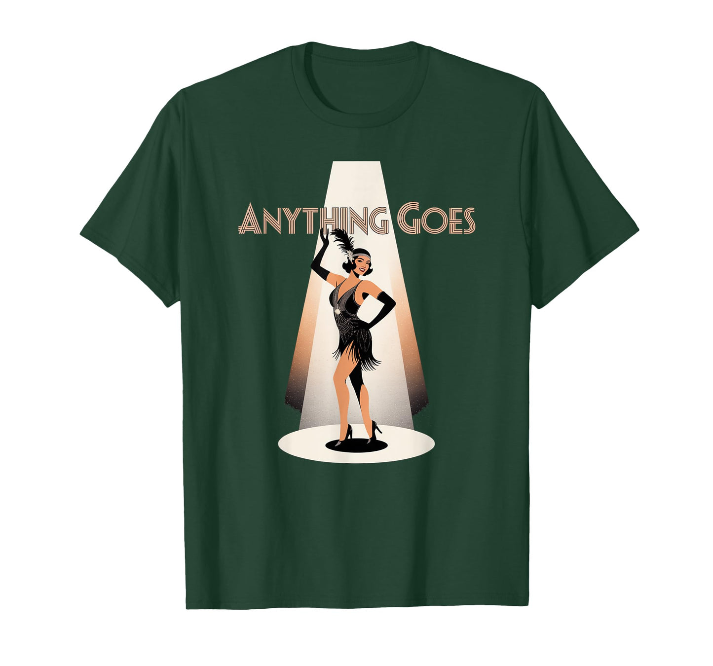 Anything Goes Retro Musical Theater Broadway Theatre T-Shirt