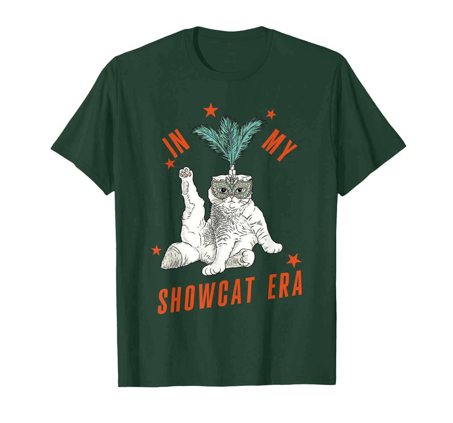 Funny in My Showcat Costume Retro Humor Men Women Kids T-Shirt