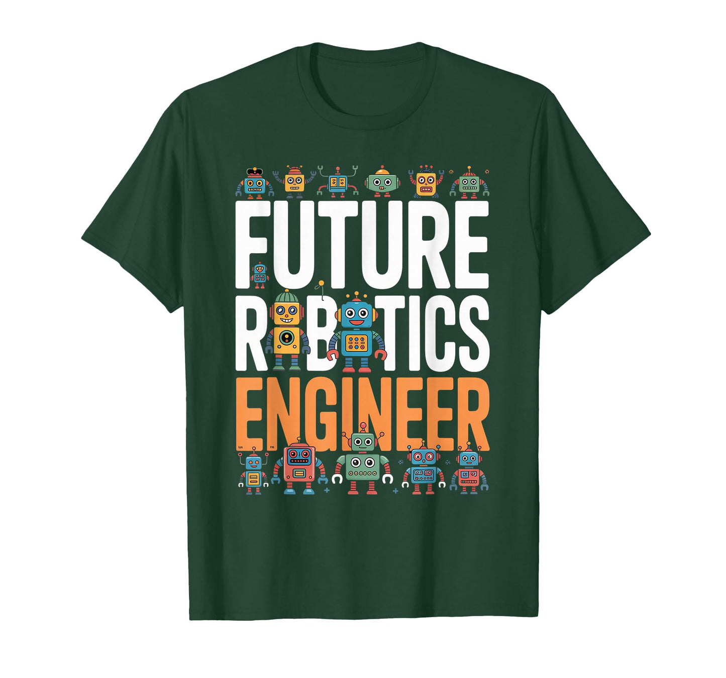 Future Engineer Robotics Fun Robot Costume Boys, Girls, Kids T-Shirt