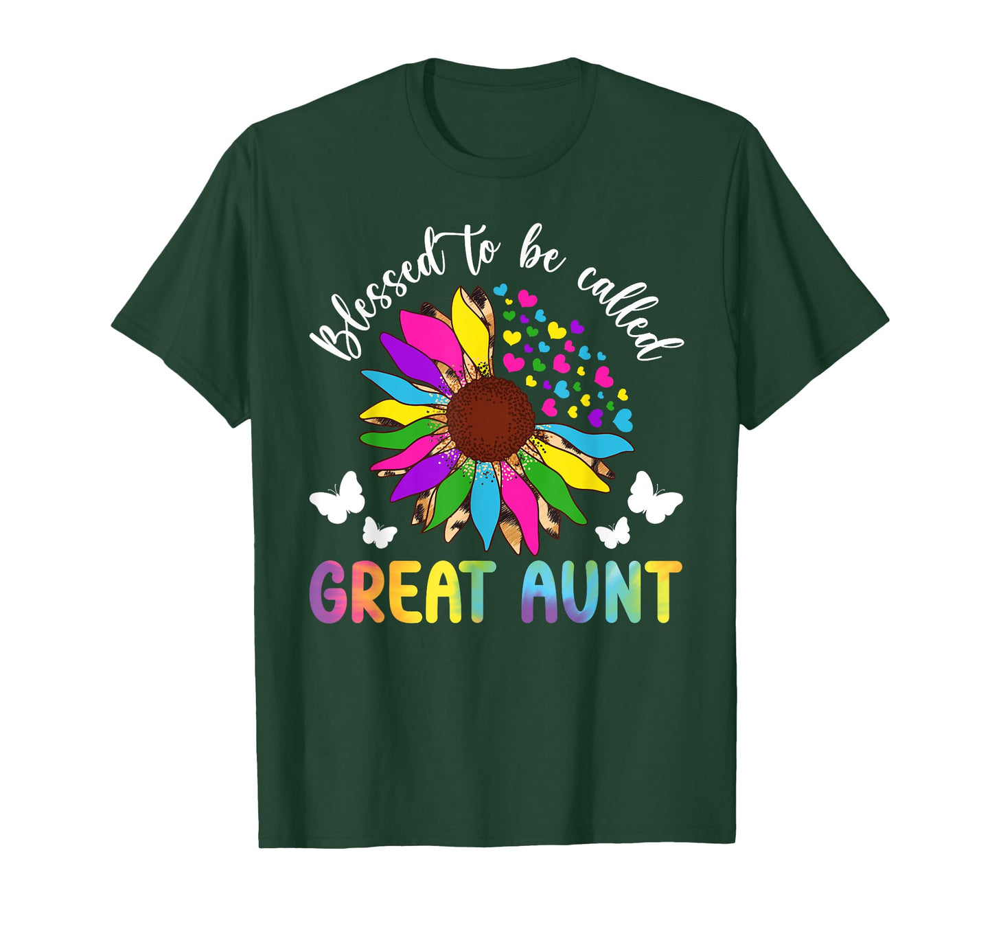 Blessed To Be Called Great Aunt Great Auntie T-Shirt