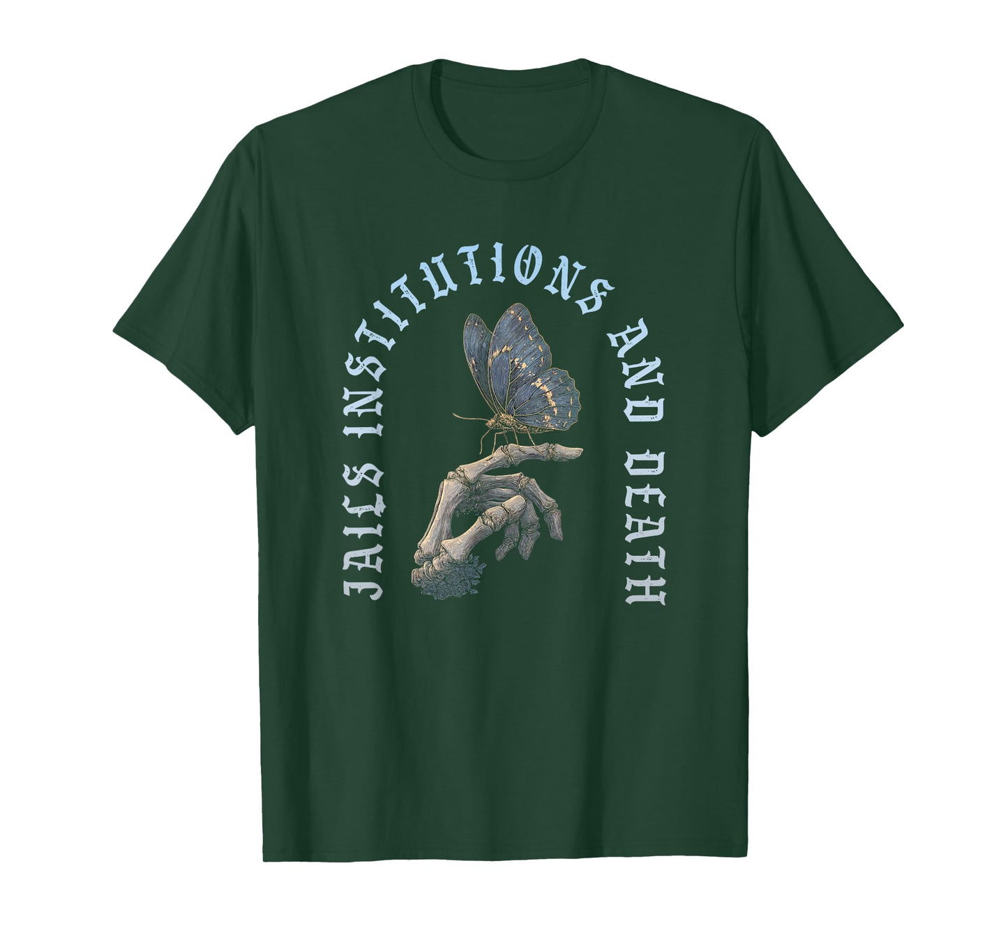 Jails Institutions Death Recovery 12 Steps Sobriety T-Shirt