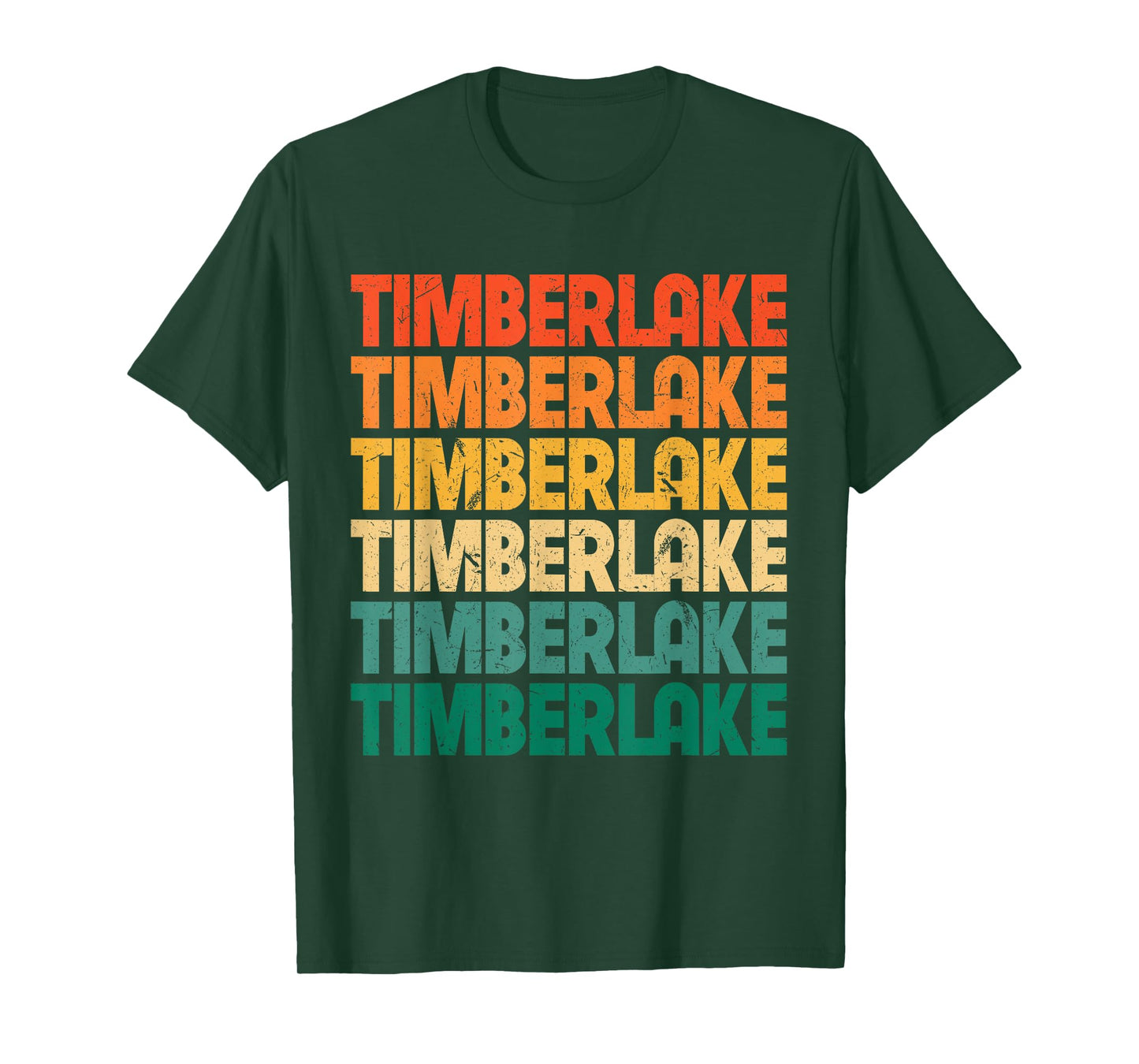 Vintage Timberlake First Name I Love Timberlake Retro Funny T-Shirt