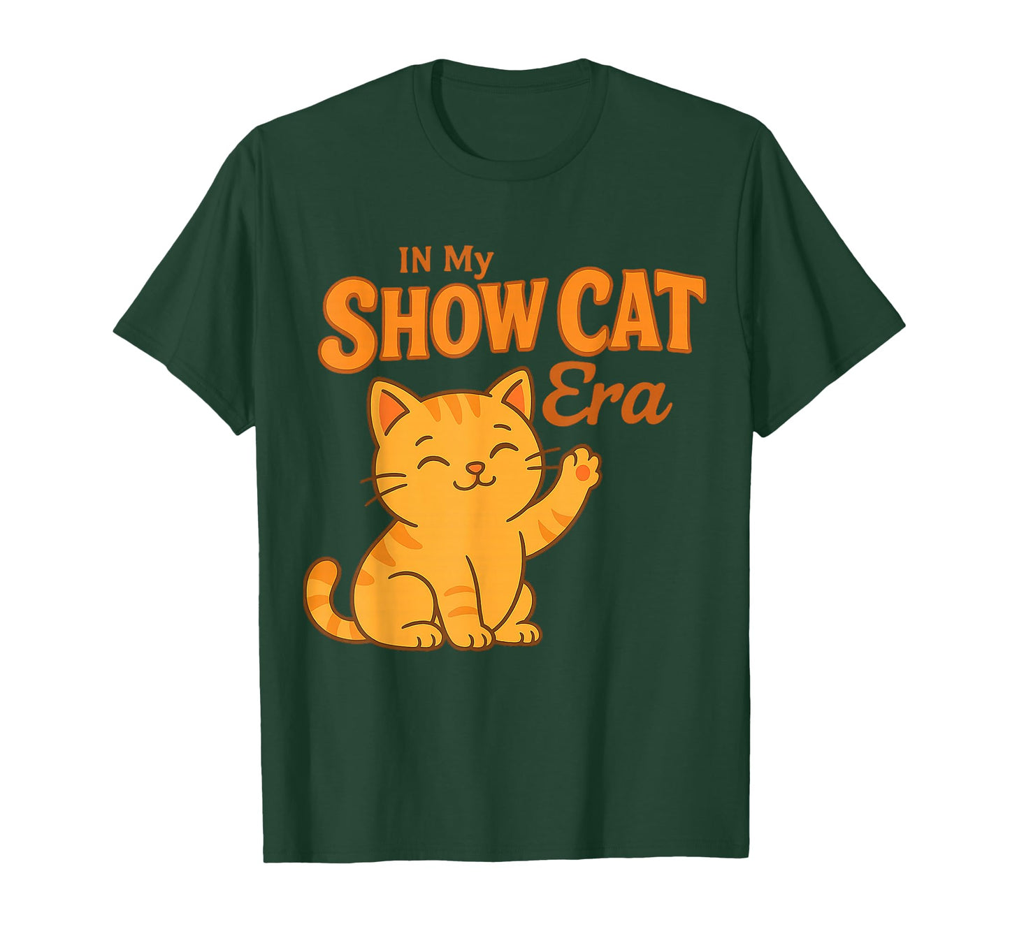 The Life of a Showcat – Funny Cat in Showgirl T-Shirt
