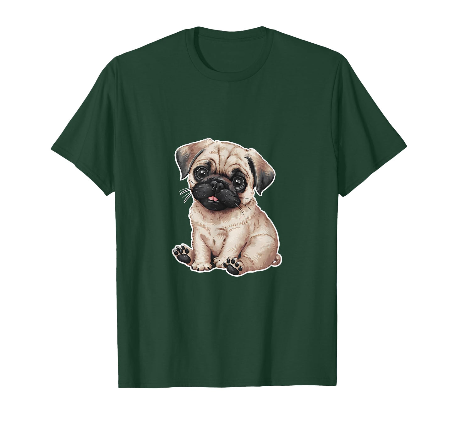 Cute Pug Puppy T-Shirt