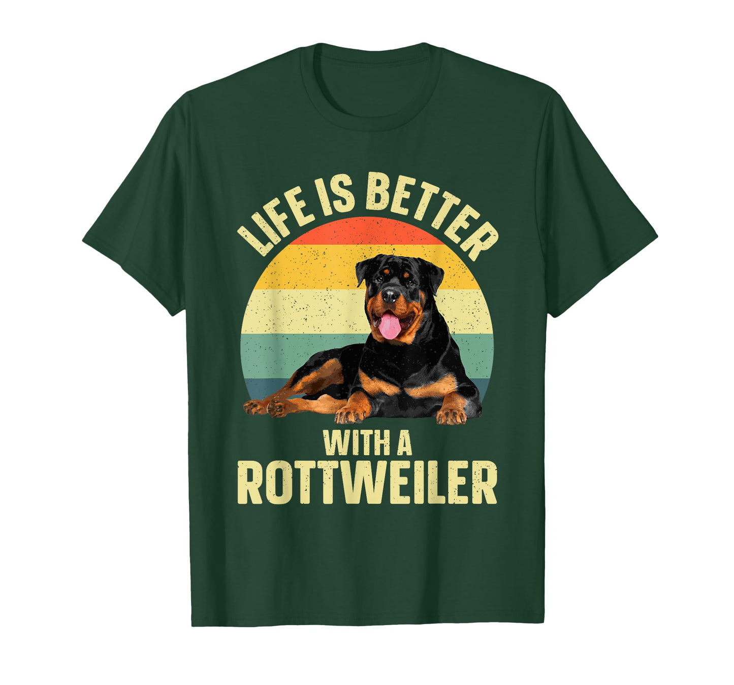Cool Rottweiler Design For Men Women Rottie Rottweiler Lover T-Shirt