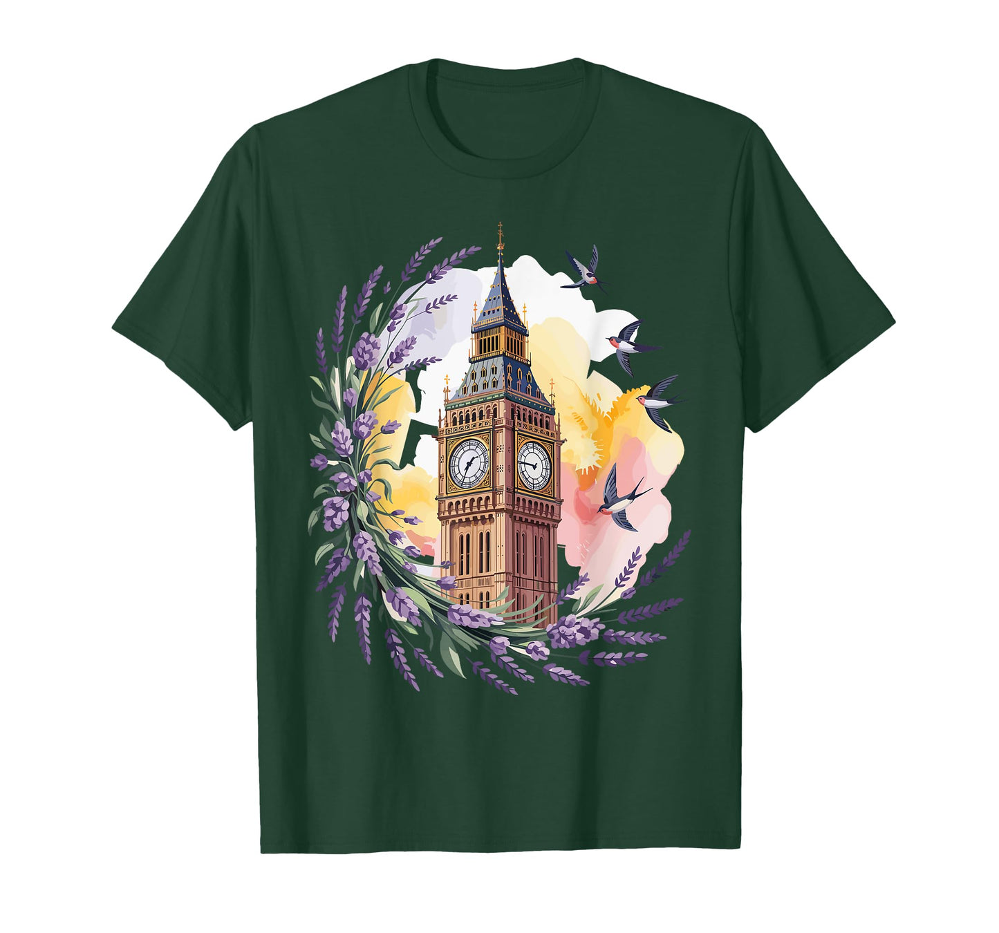 Big Ben Vacation Timeless London Charm Nature T-Shirt