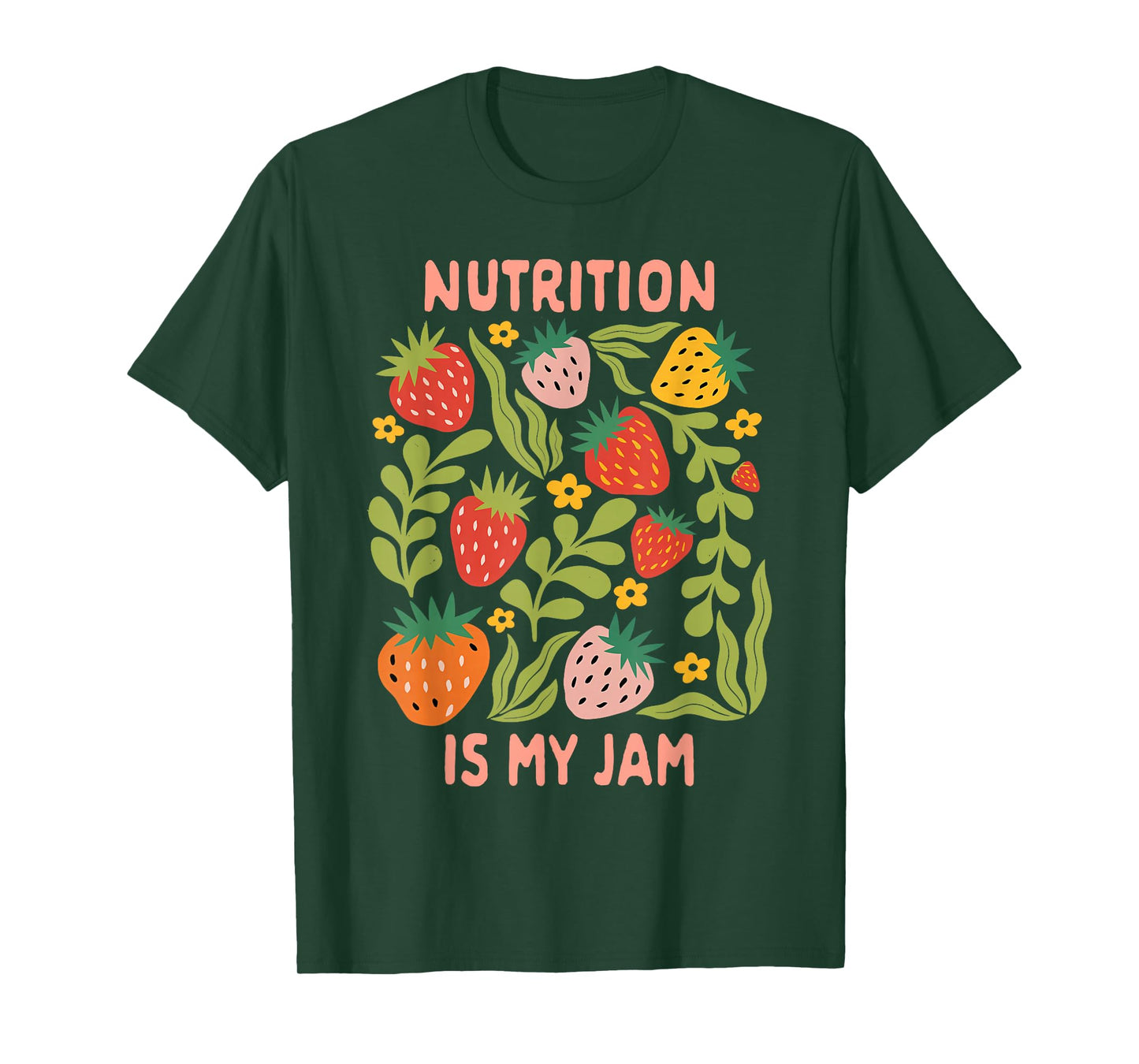 Nutritionist Registered Dietarian Food Nutrition Is My Jam T-Shirt