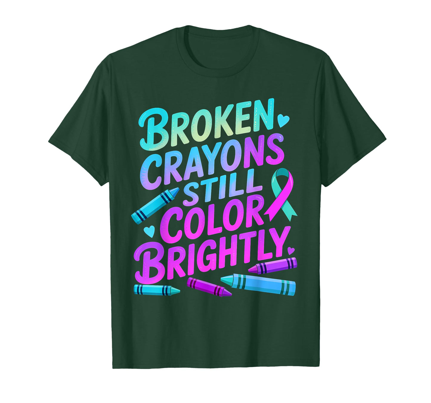 Positive Motivational Support Suicide Prevention Awareness T-Shirt