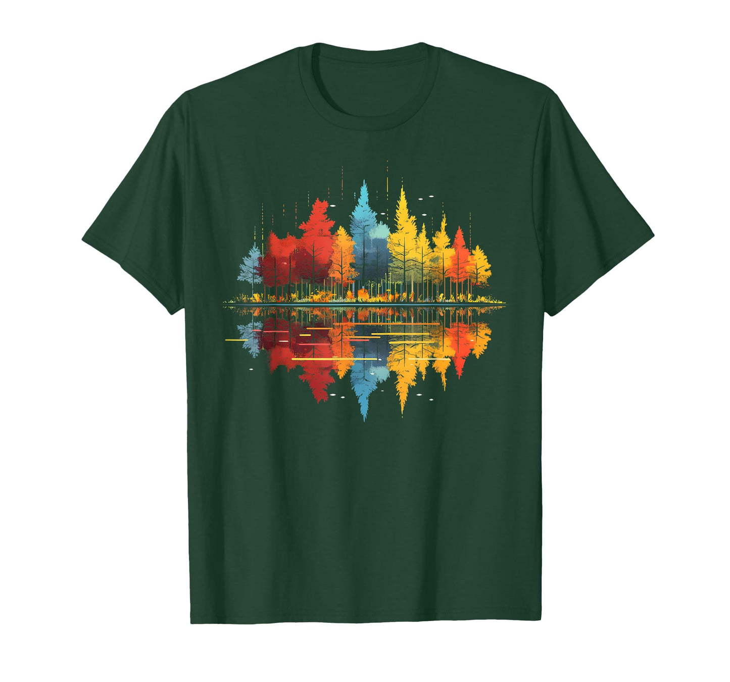 Trees Wildlife Nature Vintage Forest T-Shirt