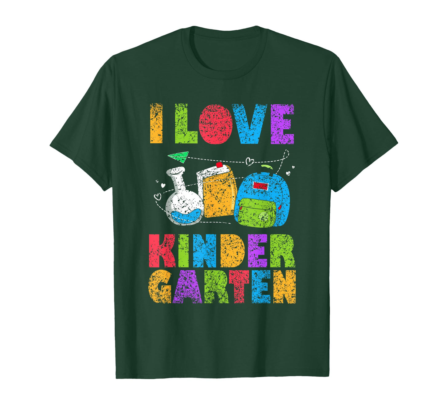 Ich Liebe Den Kindergarten Children's Boys Nursery T-Shirt