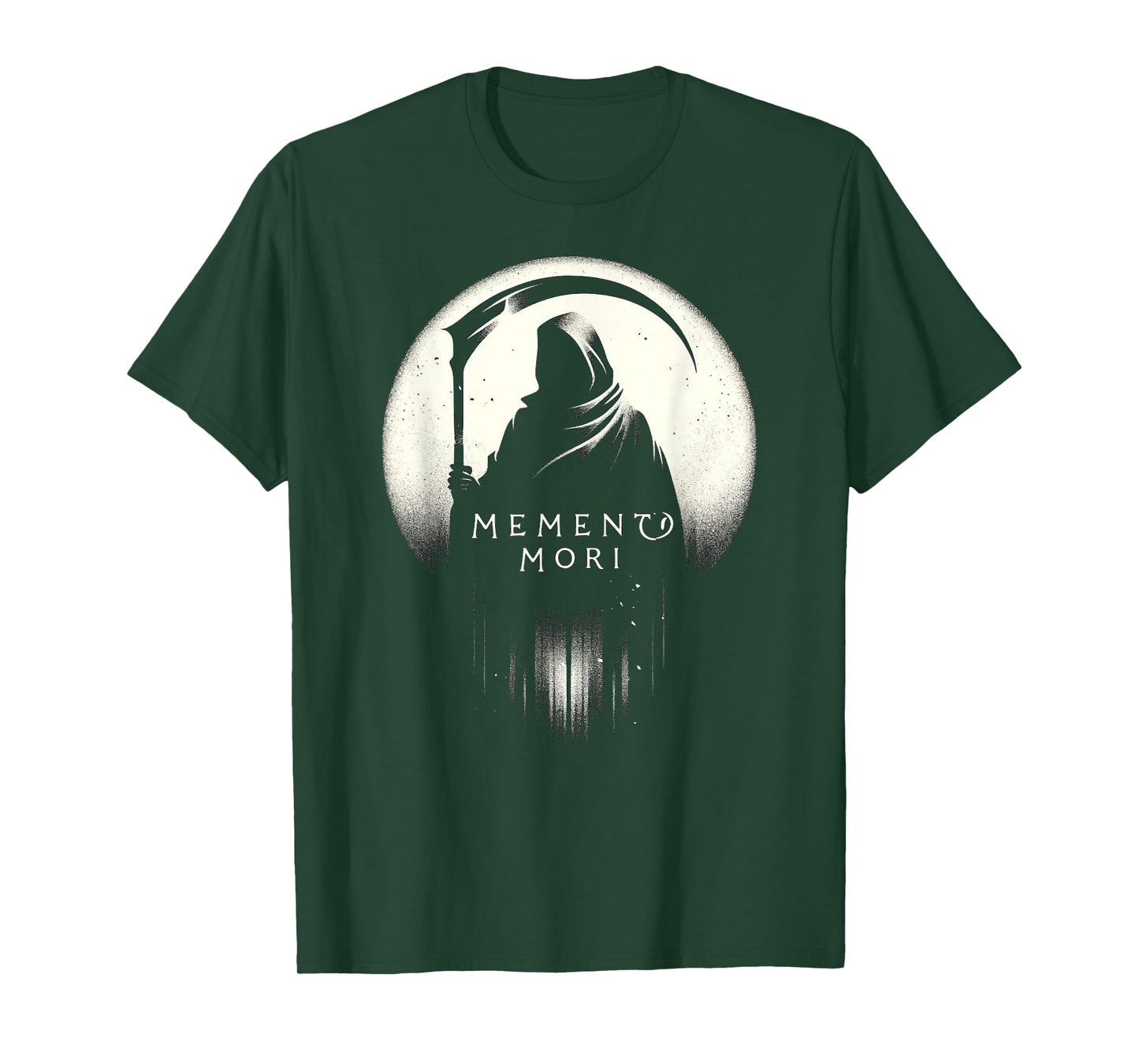Memento Mori - Latin Remember You Must Die with Grim Reaper T-Shirt