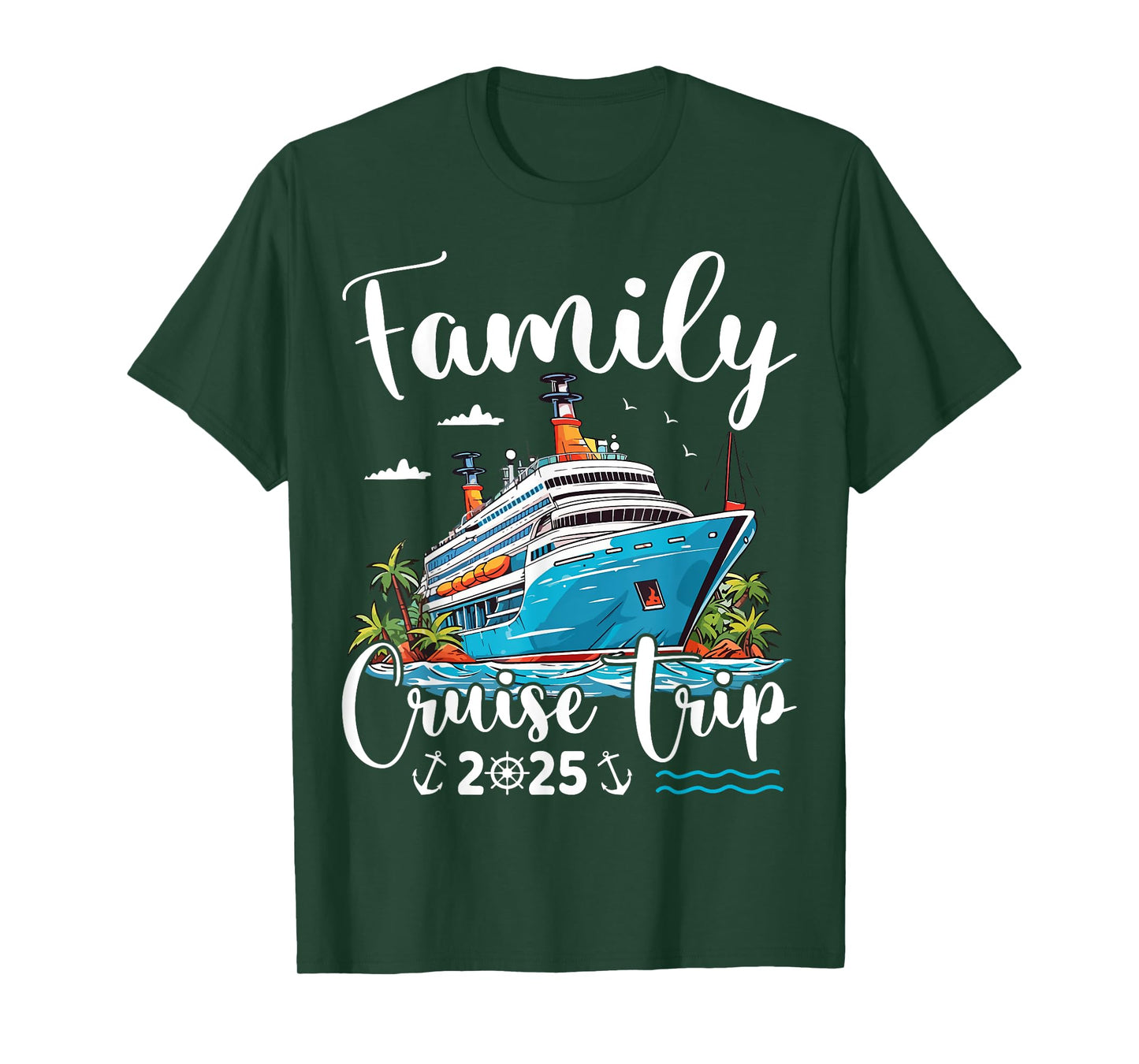 Family Cruise Trip 2025 Family Matching Cruise Trip Vacation T-Shirt