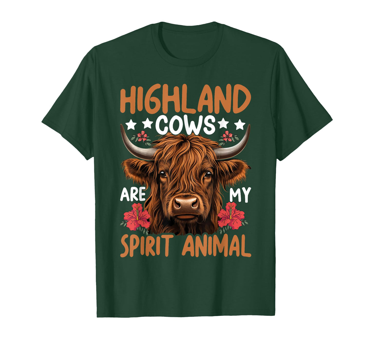 Highland Cows Are My Spirit Animal T-Shirt