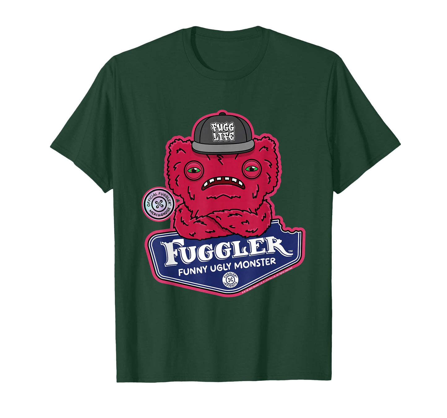 Fuggler Fugg Life Wide Eyed Weirdo Unisex-Adults T-Shirt