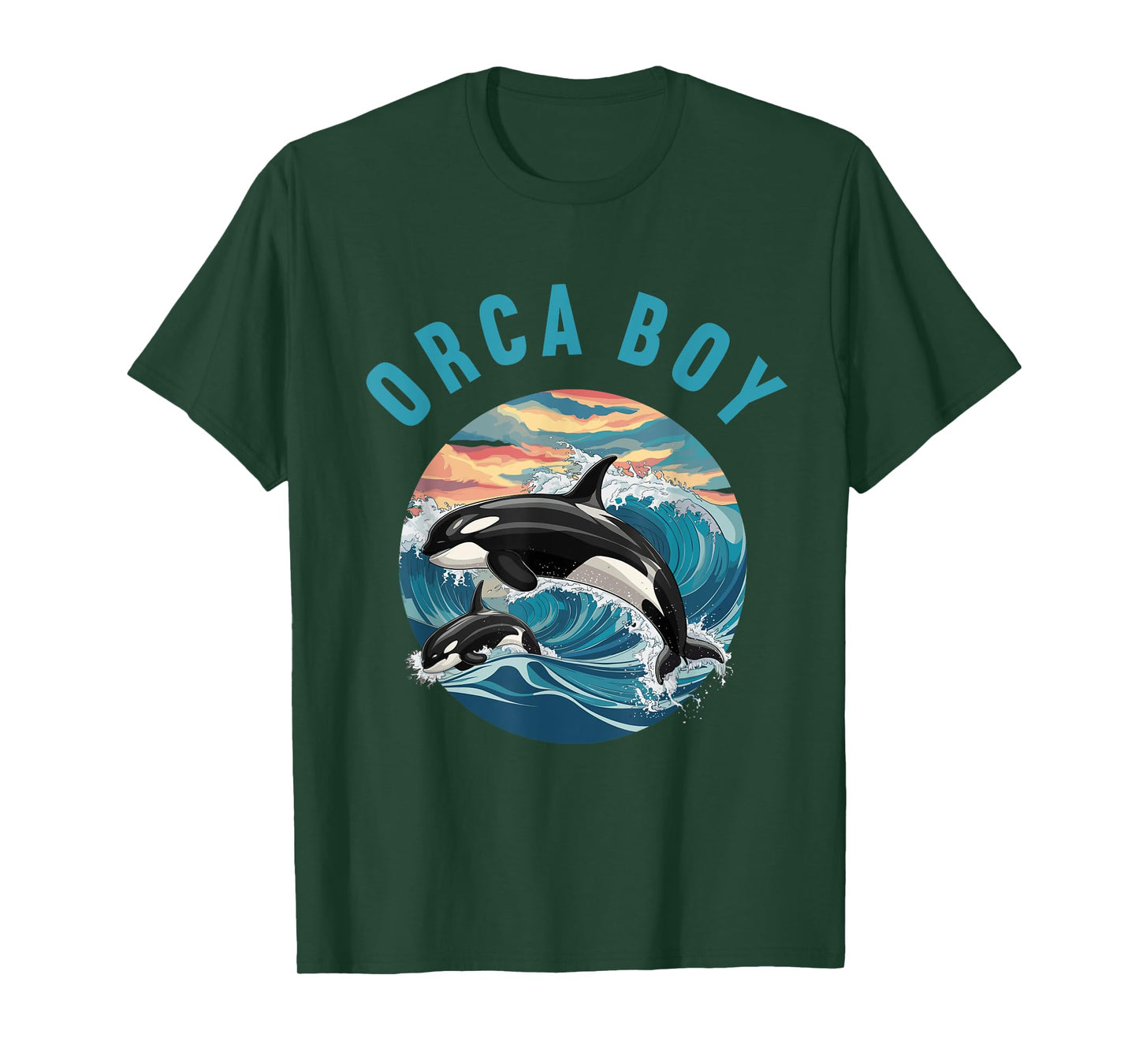 This Is My Orca Boy Birthday T-Shirt