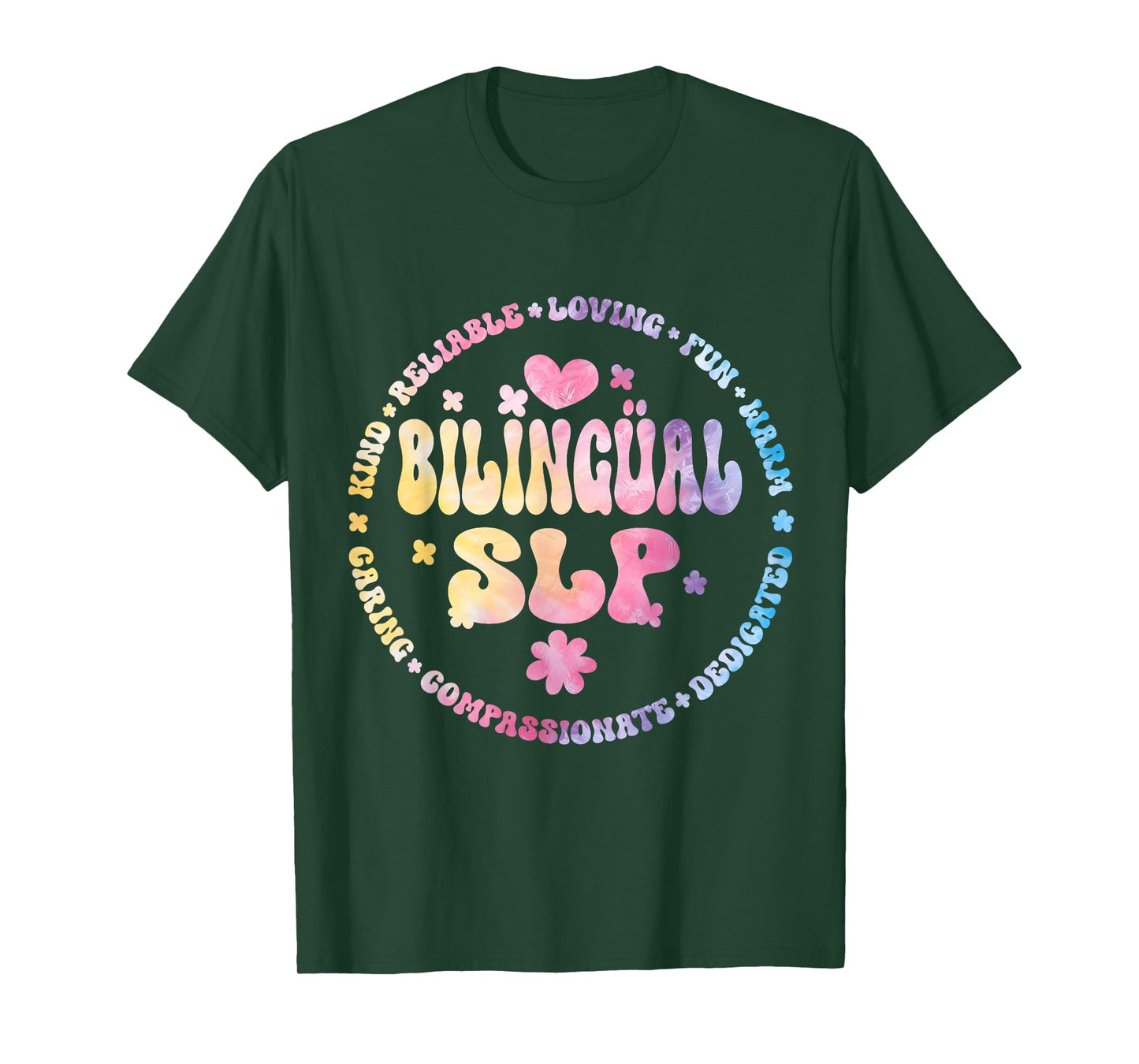 Cultivando Bilingues SLP Language Bilingual Crew Teacher T-Shirt