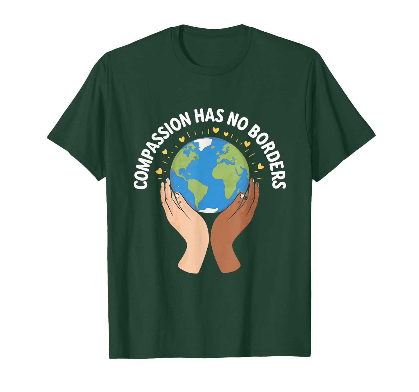 Compassion Has No Borders Embrace Diversity T-Shirt