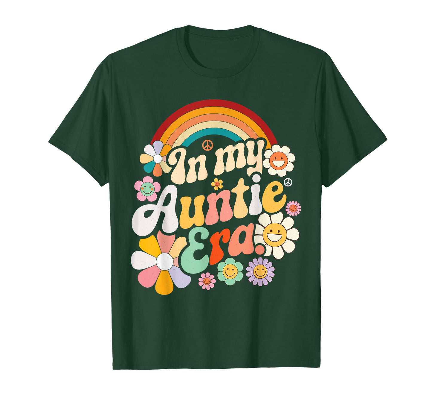In My Auntie Era Baby Announcement for Aunt Mother's Day T-Shirt
