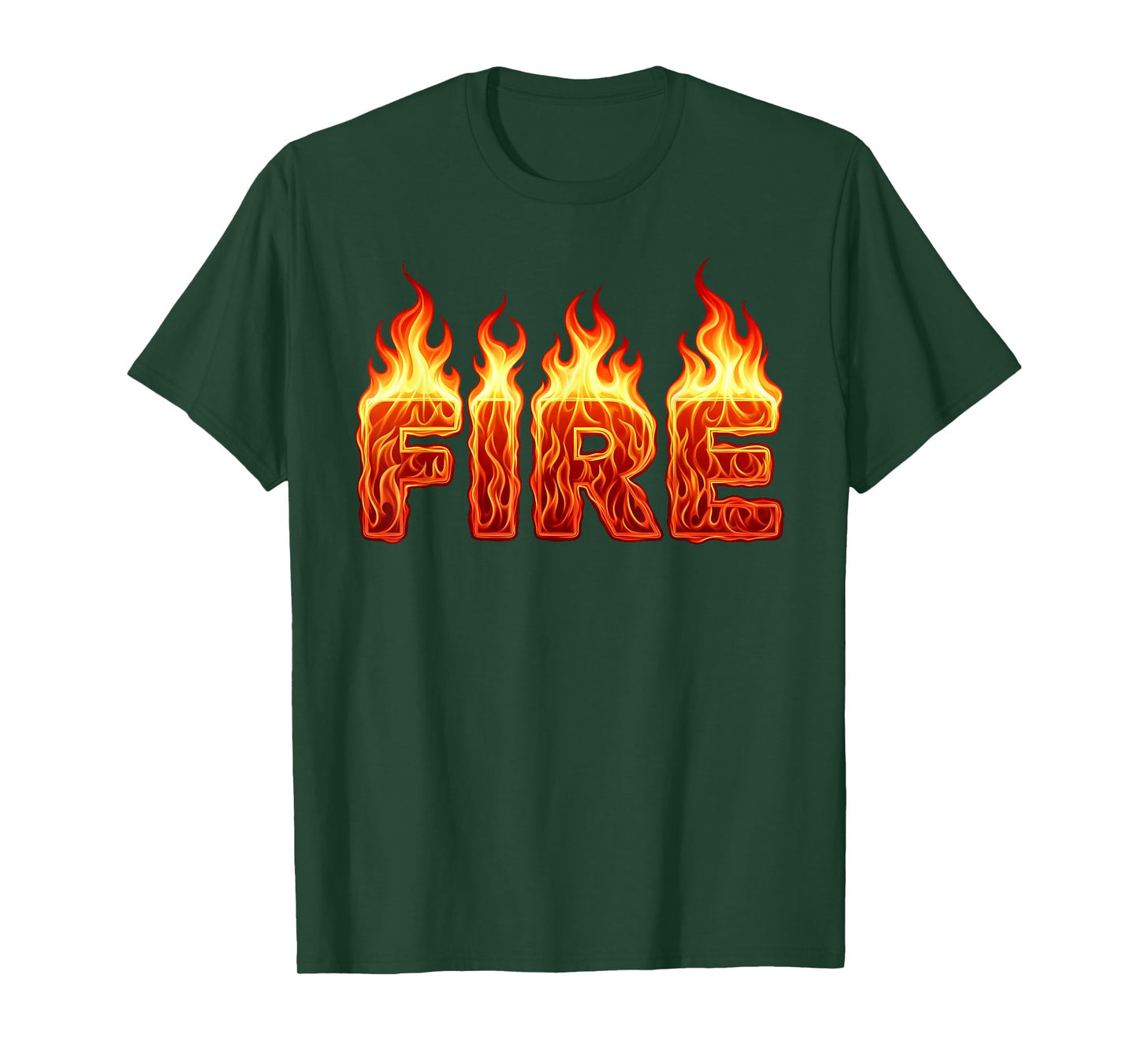 Fire and Ice DIY Lazy Halloween Costumes Men Women Kids T-Shirt