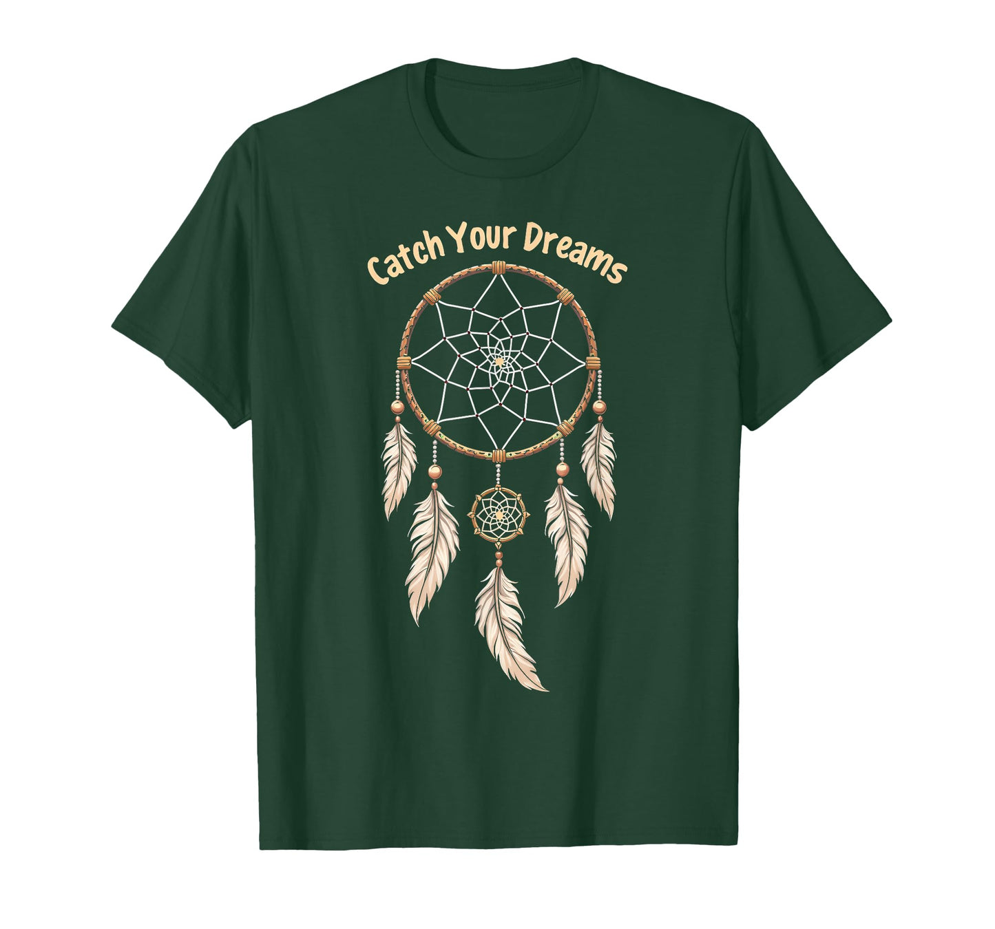 Dreamcatcher "Catch Your Dreams" Boho T-Shirt