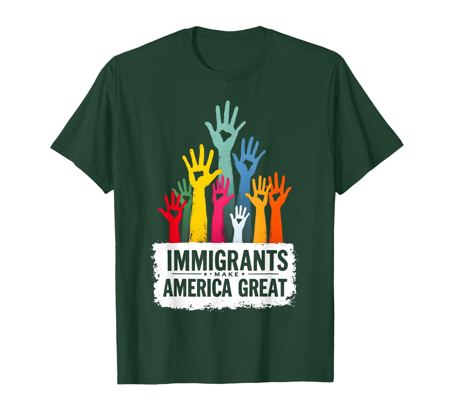 Immigrants Make America Great Latin Latinos Mexican T-Shirt
