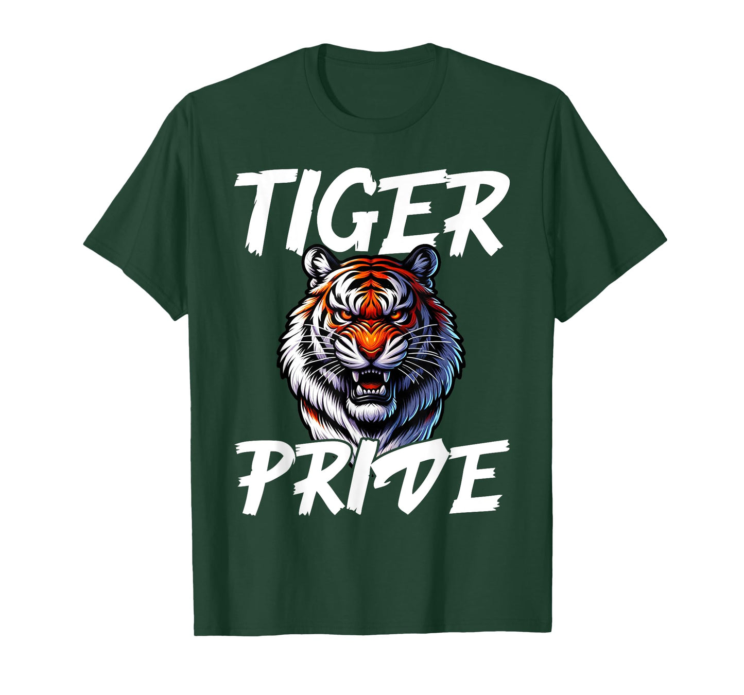 Cool Tiger Pride Wild Animal Lover Wildlife Nature Graphic T-Shirt