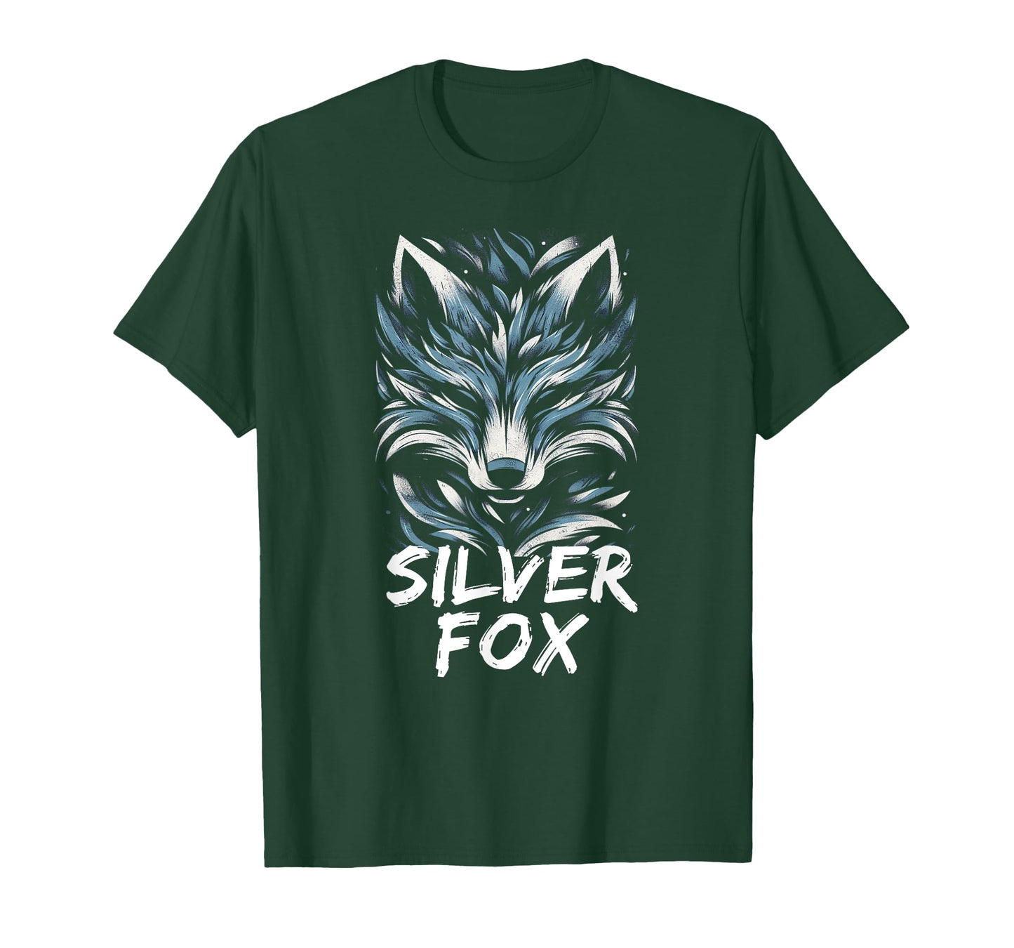 Silver Fox Older Gray Man T-Shirt