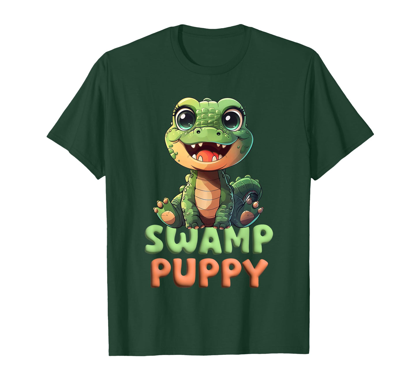 Swamp Puppy Alligator Lover T-Shirt – Funny Gator T-Shirt
