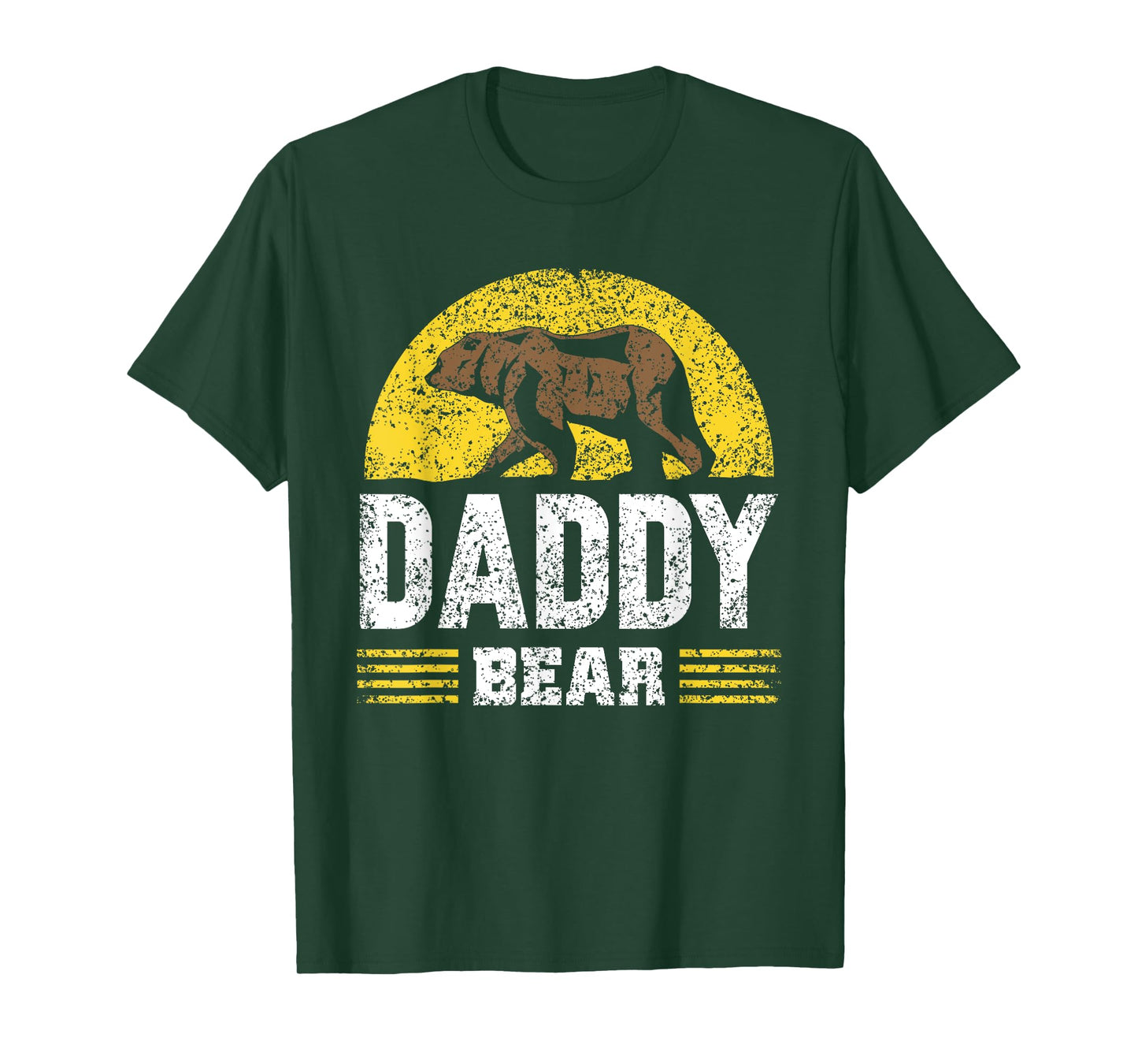 Daddy Bear Lover Animal Pun Bears Bear Dad Father Papa T-Shirt
