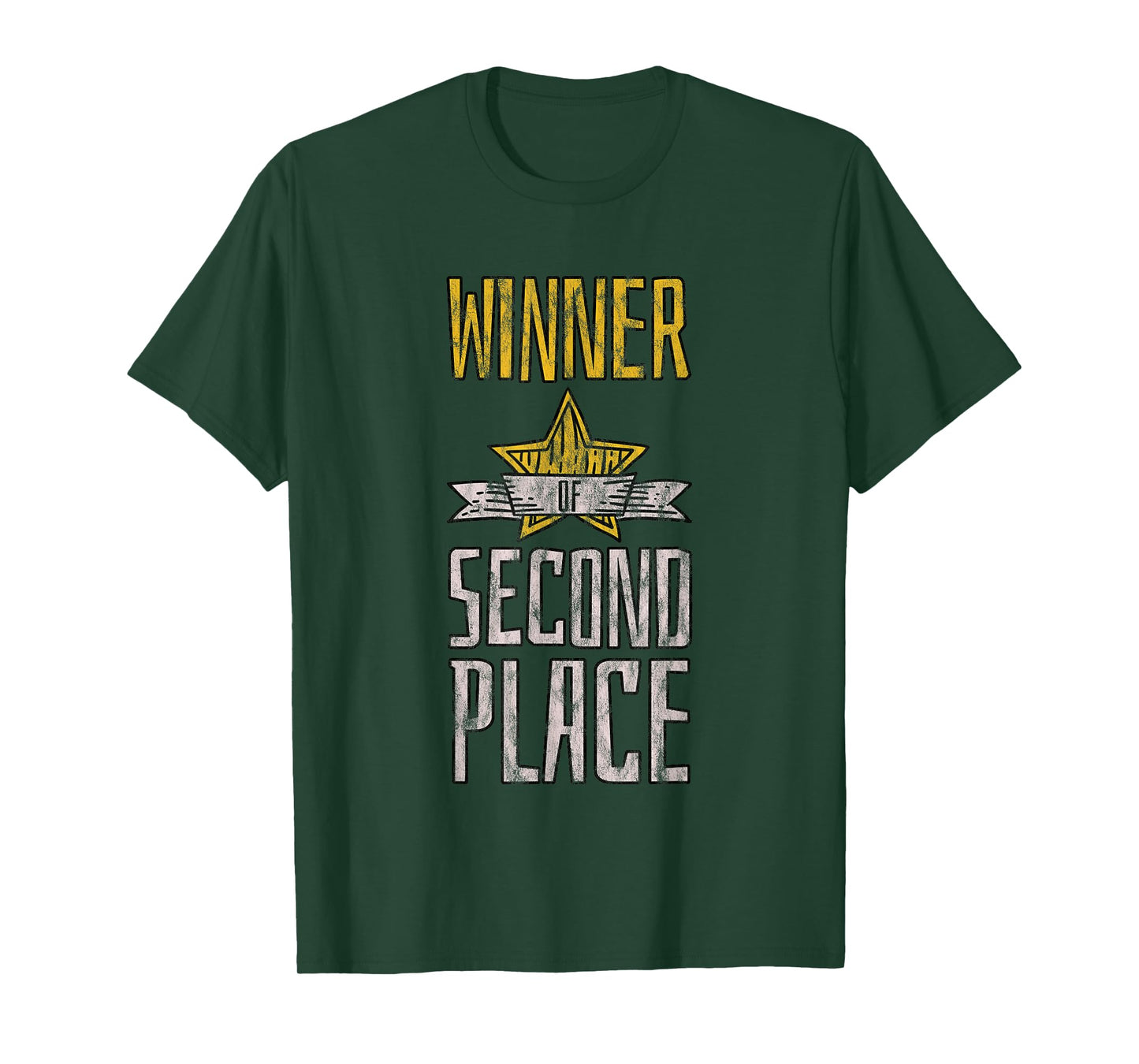 Winner Of Second Place Joke Losing Achievement --- T-Shirt