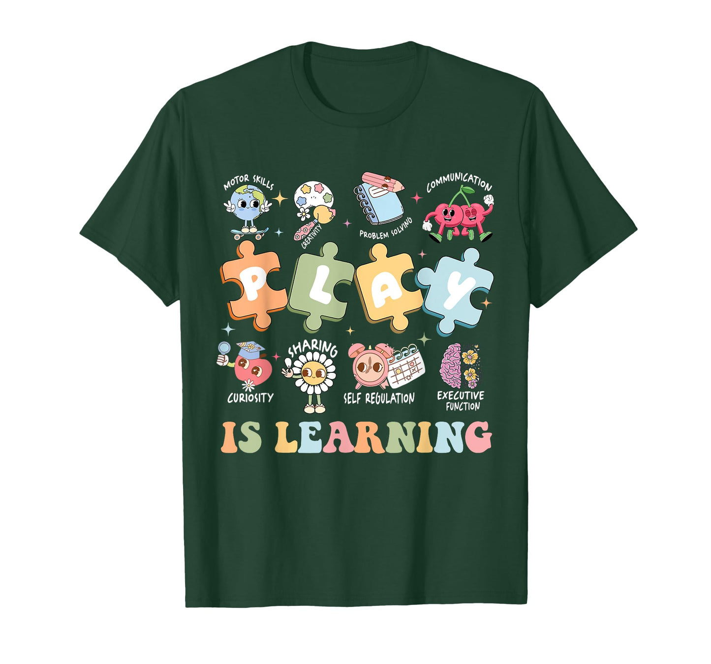 Play Is Learning Preschool Kindergarten Teacher Life Women T-Shirt