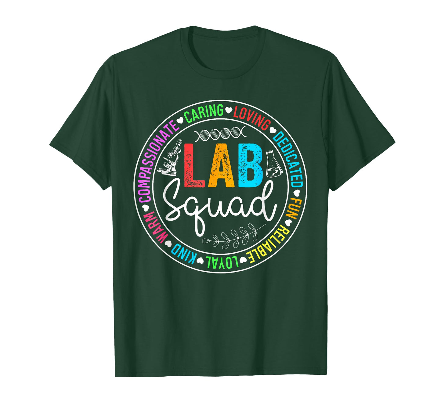 Lab Squad Funny Lab Week 2025 Medical Laboratory Technician T-Shirt